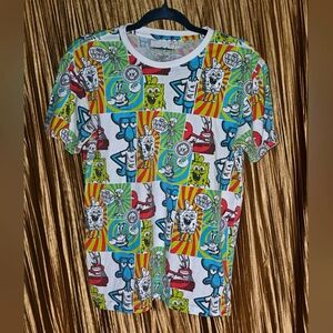Nickelodeon Small Mens Tshirt SpongeBob